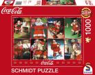 Coca Cola - Santa Claus Happy Holidays 1000 Piece Schmidt Puzzle