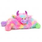 Rainbow Highland Coo Cushion