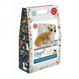 Royal Corgi Needle Felting Kit