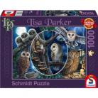 Lisa Parker - Mysterious Owls 1000 Piece Schmidt Jigsaw Puzzle