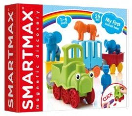 SmartMax Magnetic Discovery My First Animal Train - Suitable Age 18 Month - 5 Years